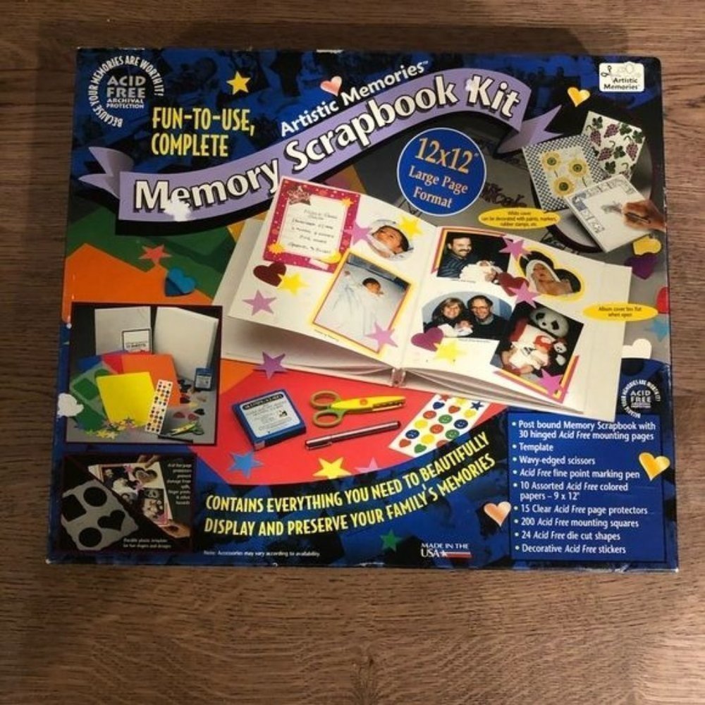 Memory Scrap Book‎ Kit - Picture 4 of 5